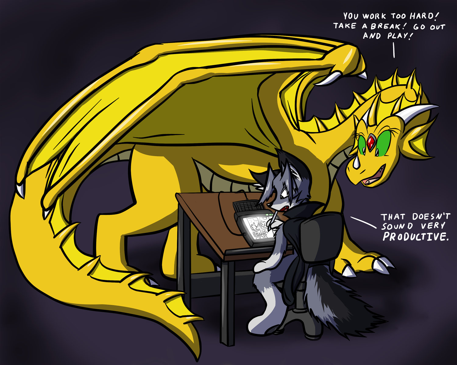Break Time by Virmir