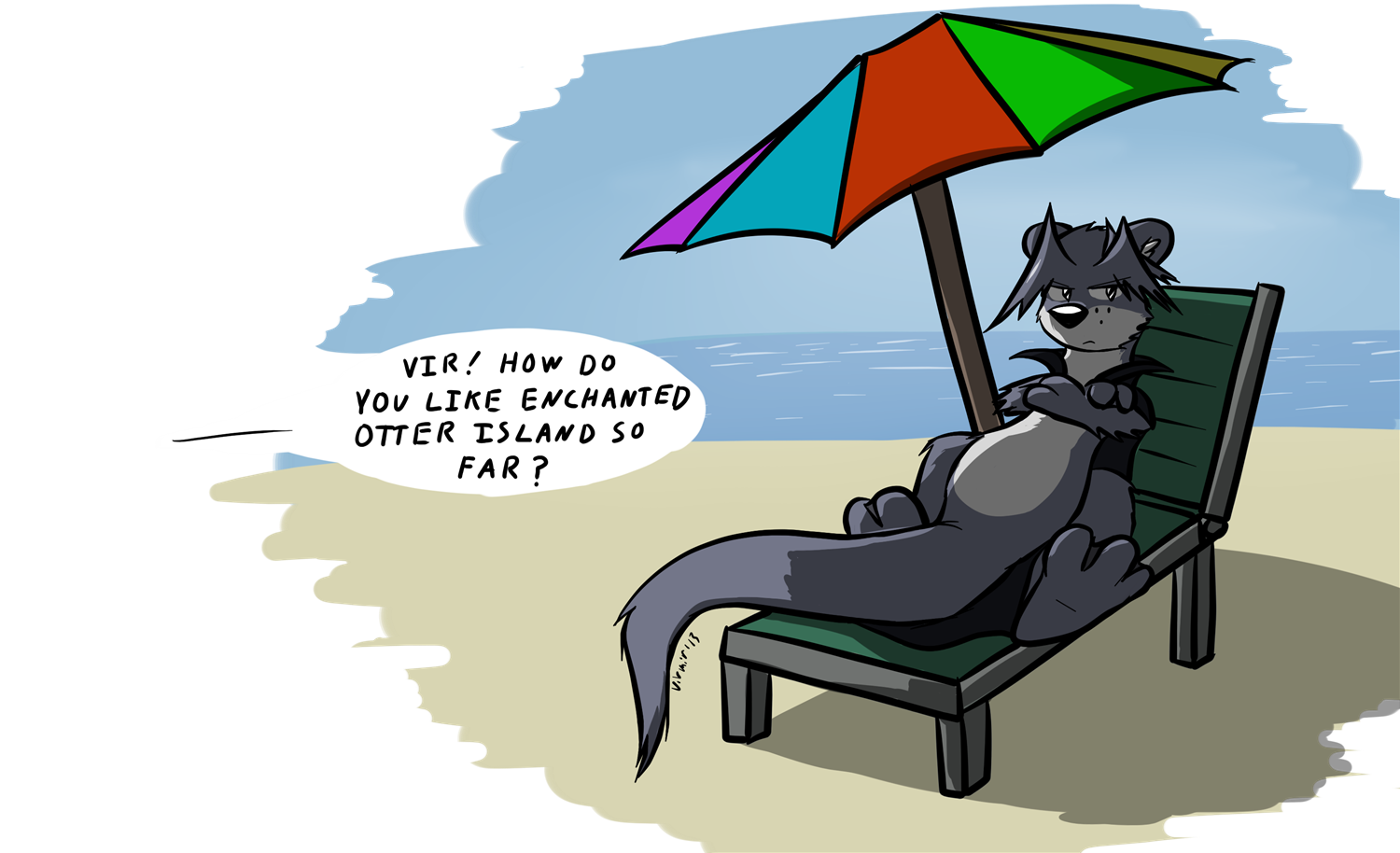 Escape from Otter Island by Virmir