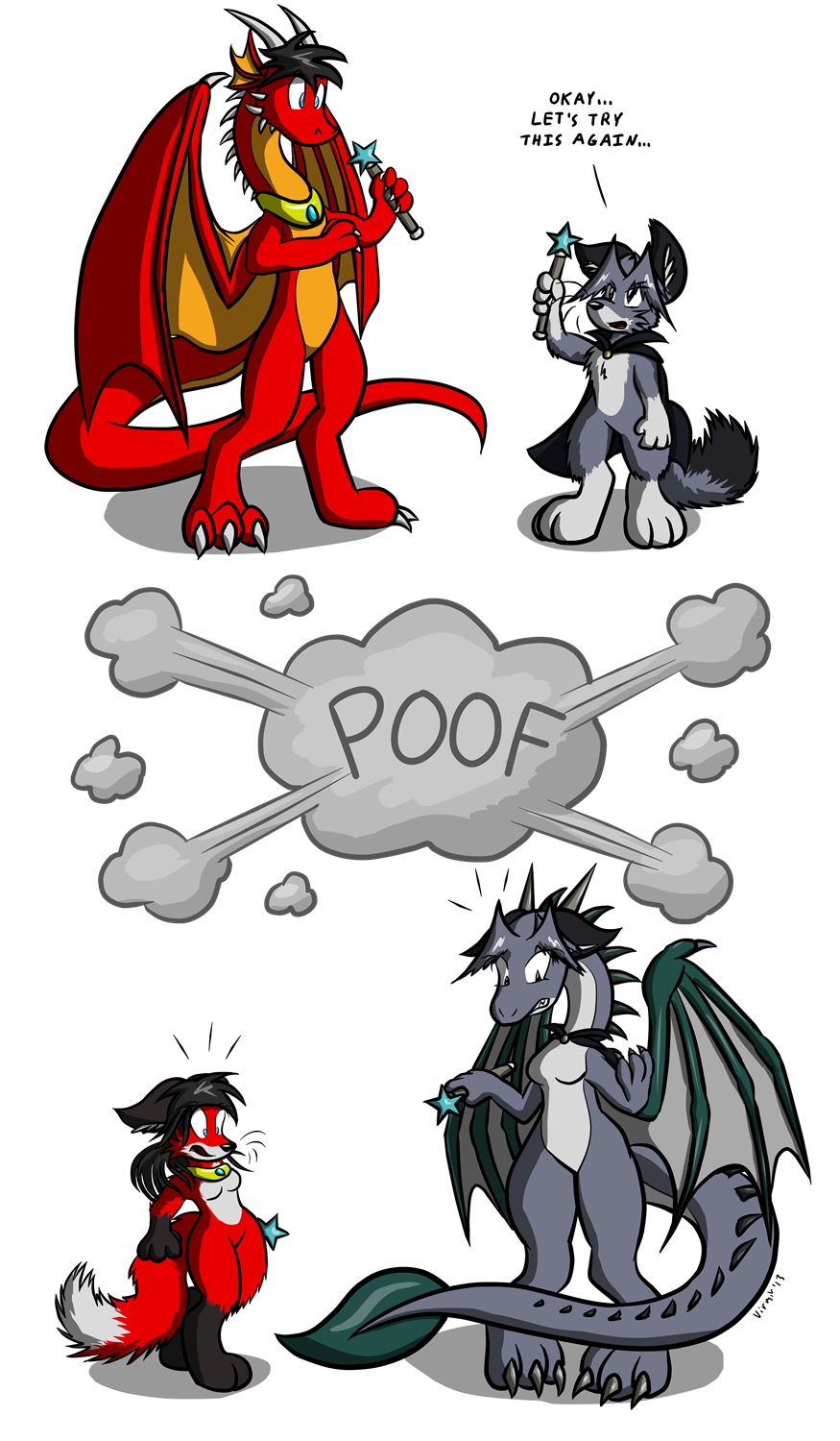 Wand Lesson by Virmir