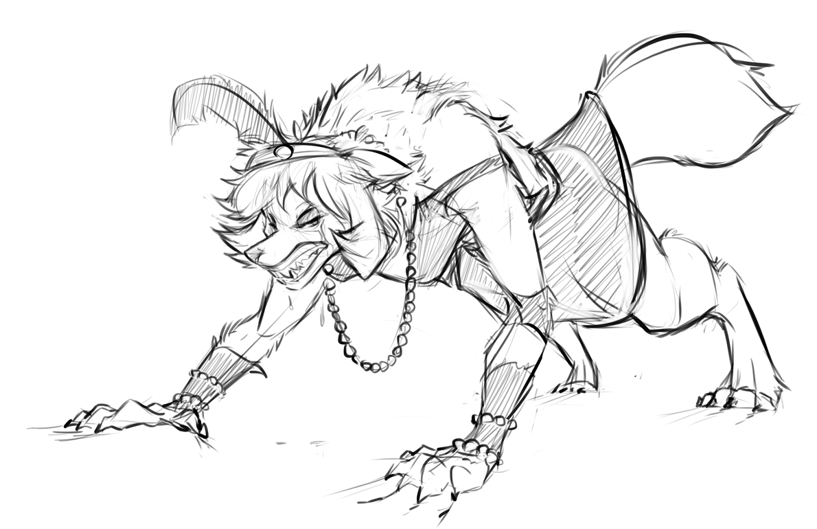 Angry Flapper Woof by Wat