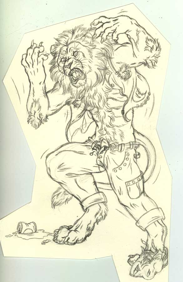 SketchSuddenTFLion by Watergazer