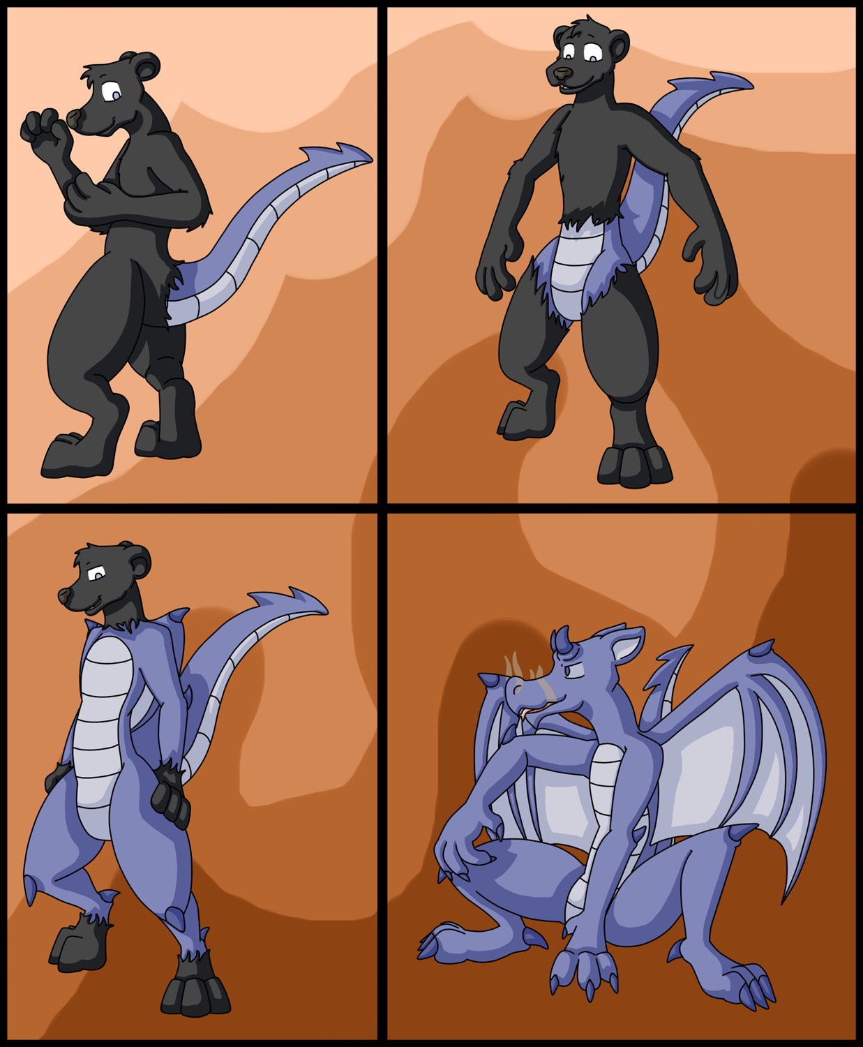 Draconic Otter by Weazel75