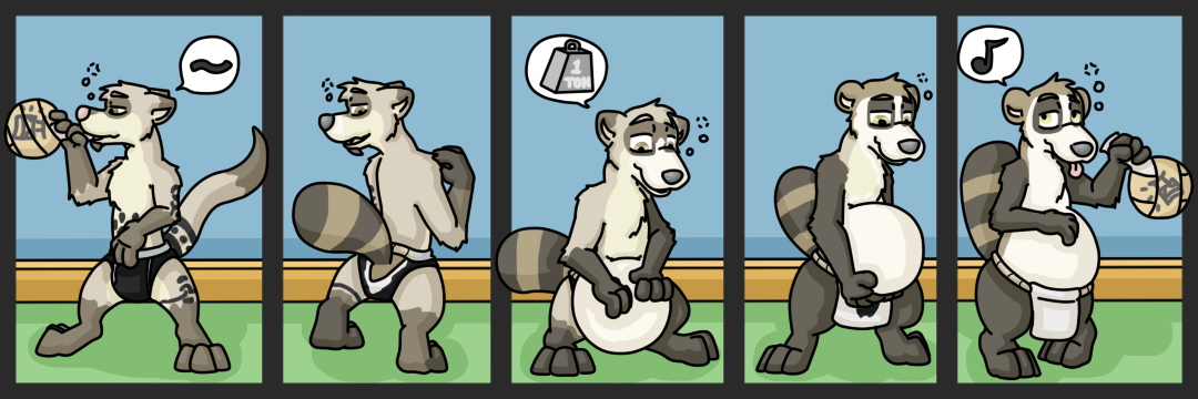 Drunk Nuki by Weazel75