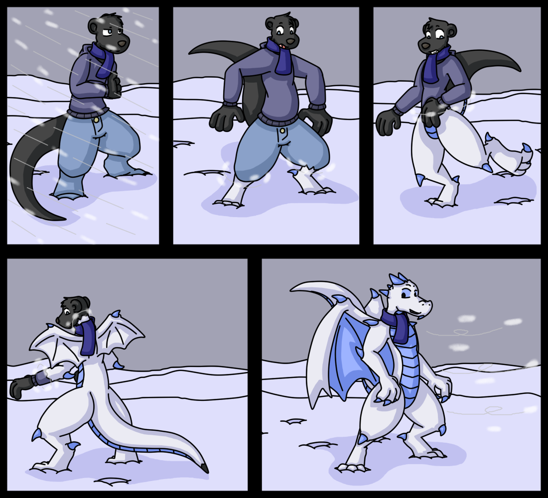 Snow Dragon by Weazel75