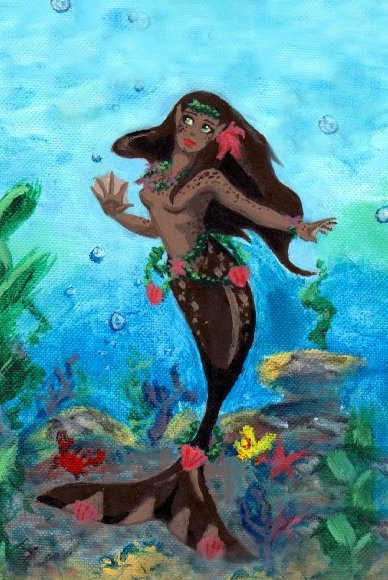 mermaid by WolfenMoondaughter