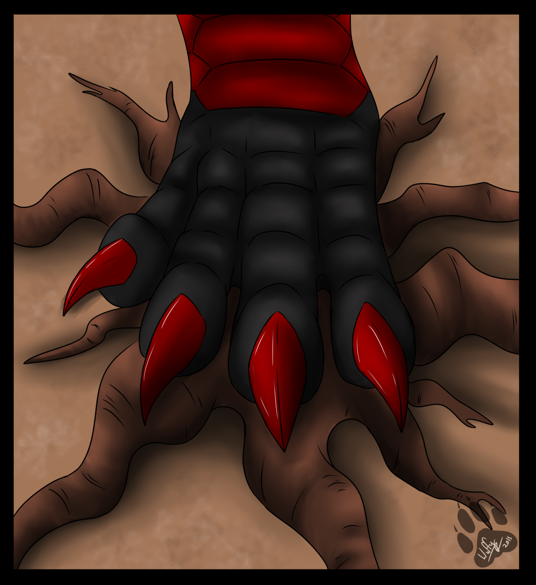 The Red Forest by Wuffy23