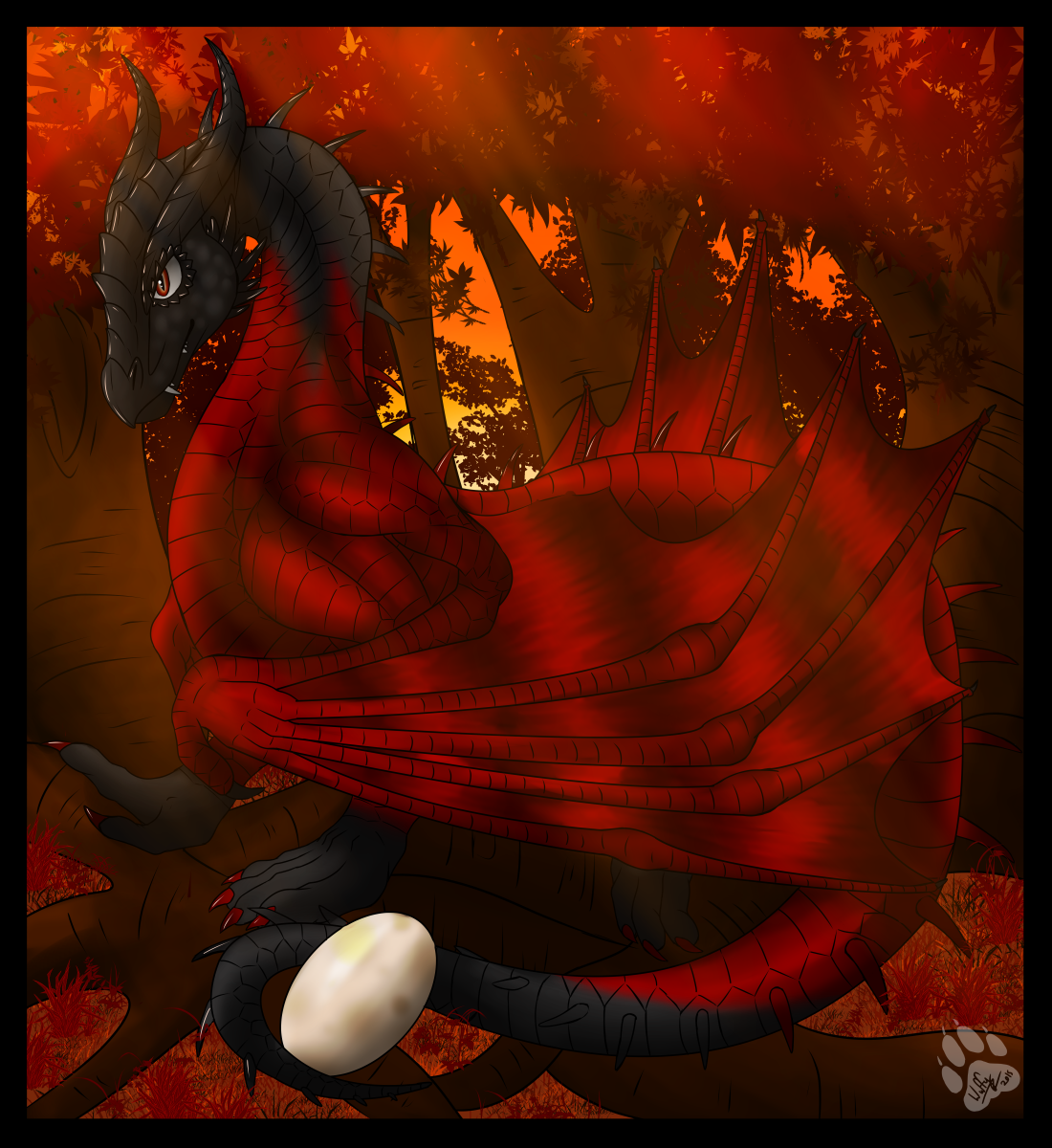 The Red Forest by Wuffy23