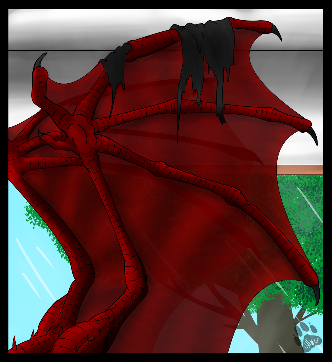 The Red Forest by Wuffy23