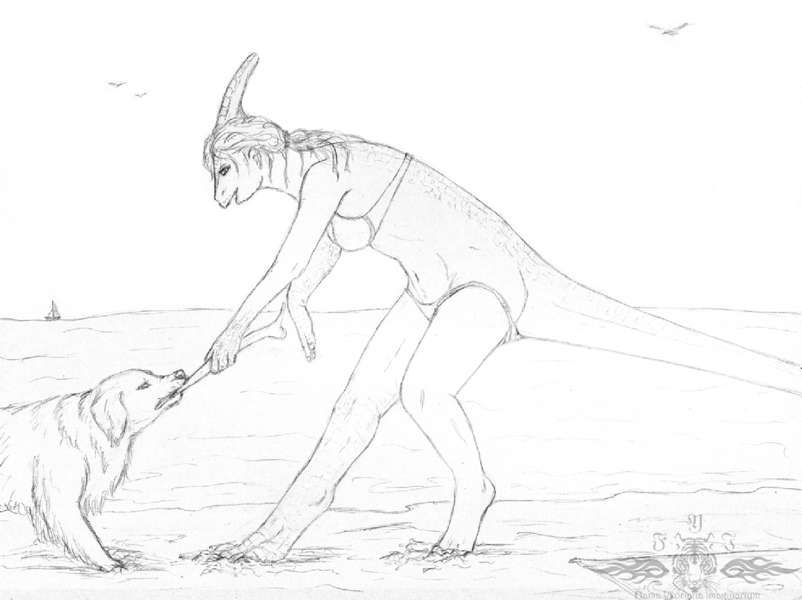 Parasaurolophus TF commission by Ykoriana