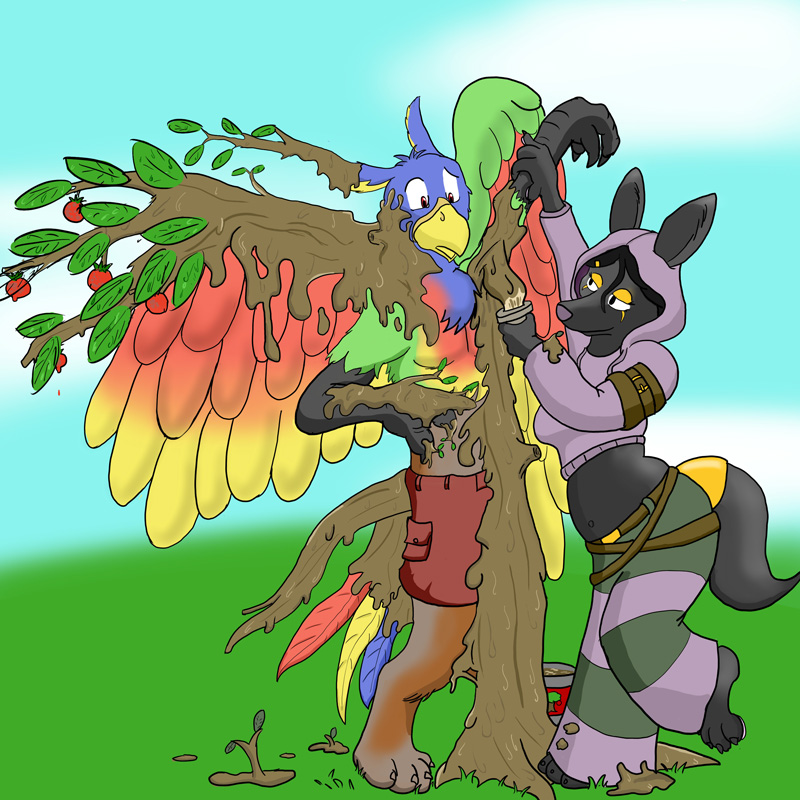 FryscTreeCommission by Zho