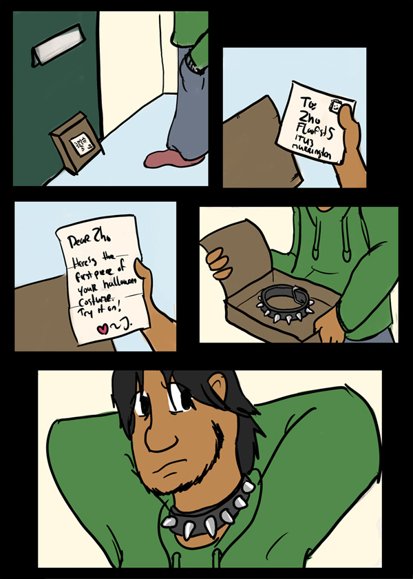 wolfhalloweenpage by Zho