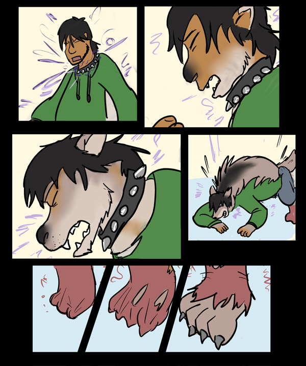 wolfhalloweenpage by Zho