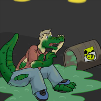 Happy radioactive accident by Zho