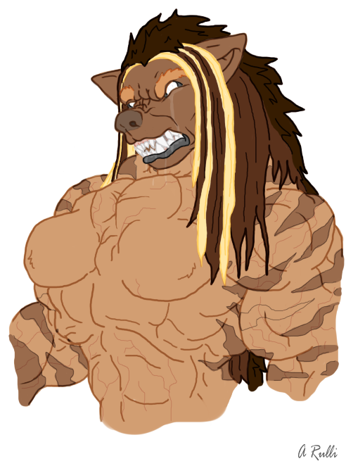(Old) Scrapped Werehyena TF Animatic Images (2013) by Adaru32