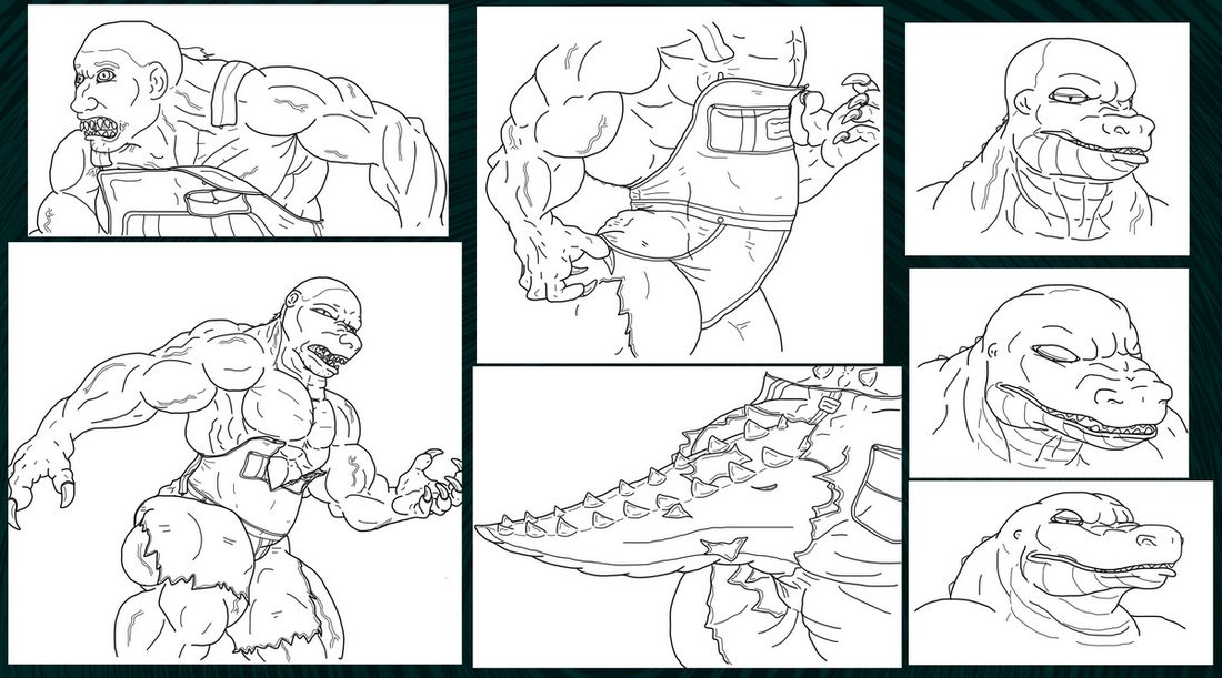 (Old) Croc Compound Sequence (2015) by Adaru32
