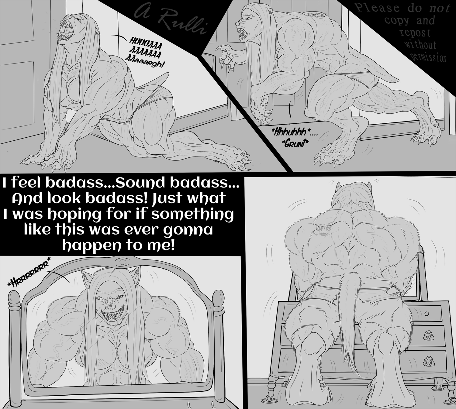 Lycanthrope Lunacy Sequence by Adaru32