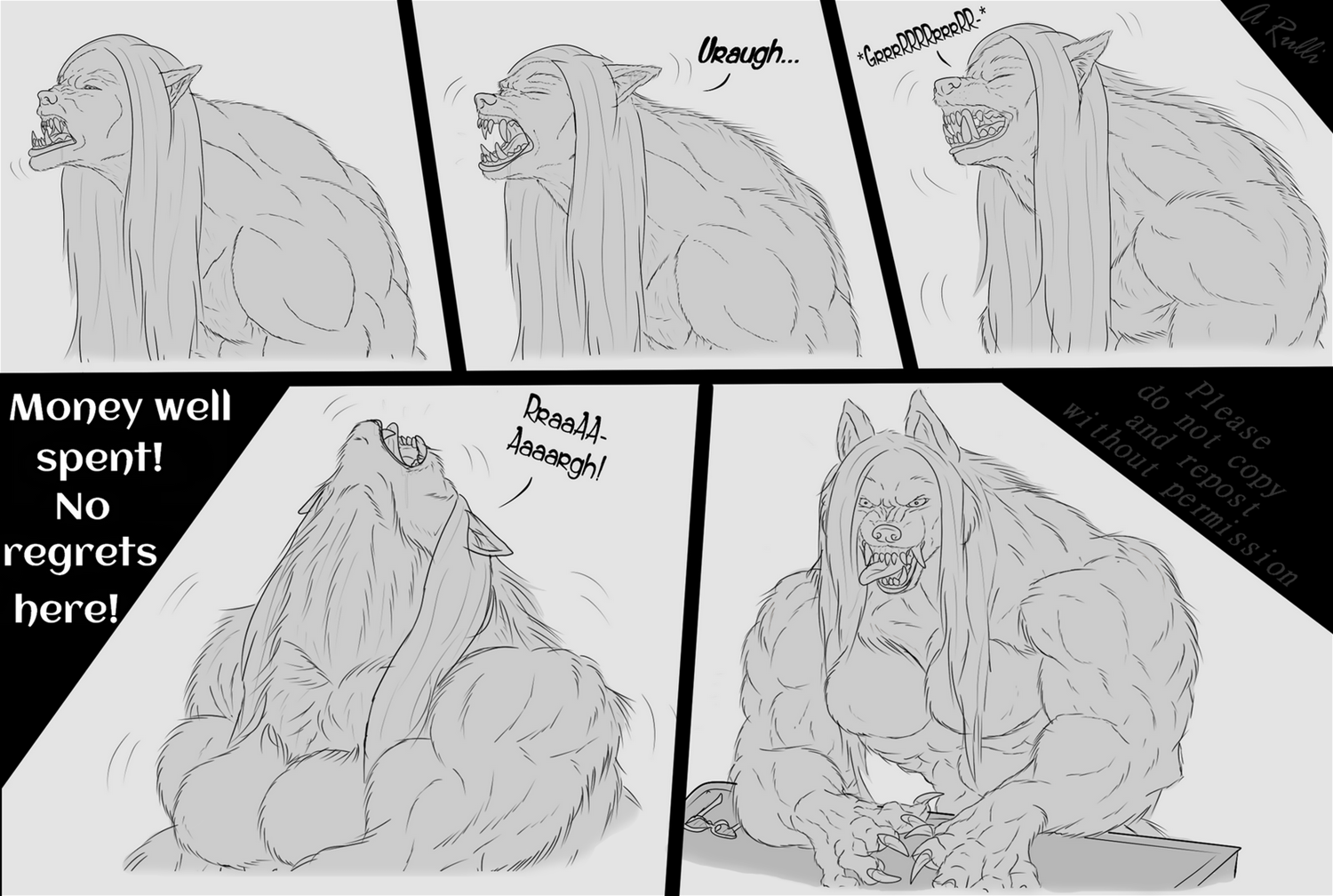 Lycanthrope Lunacy Sequence by Adaru32