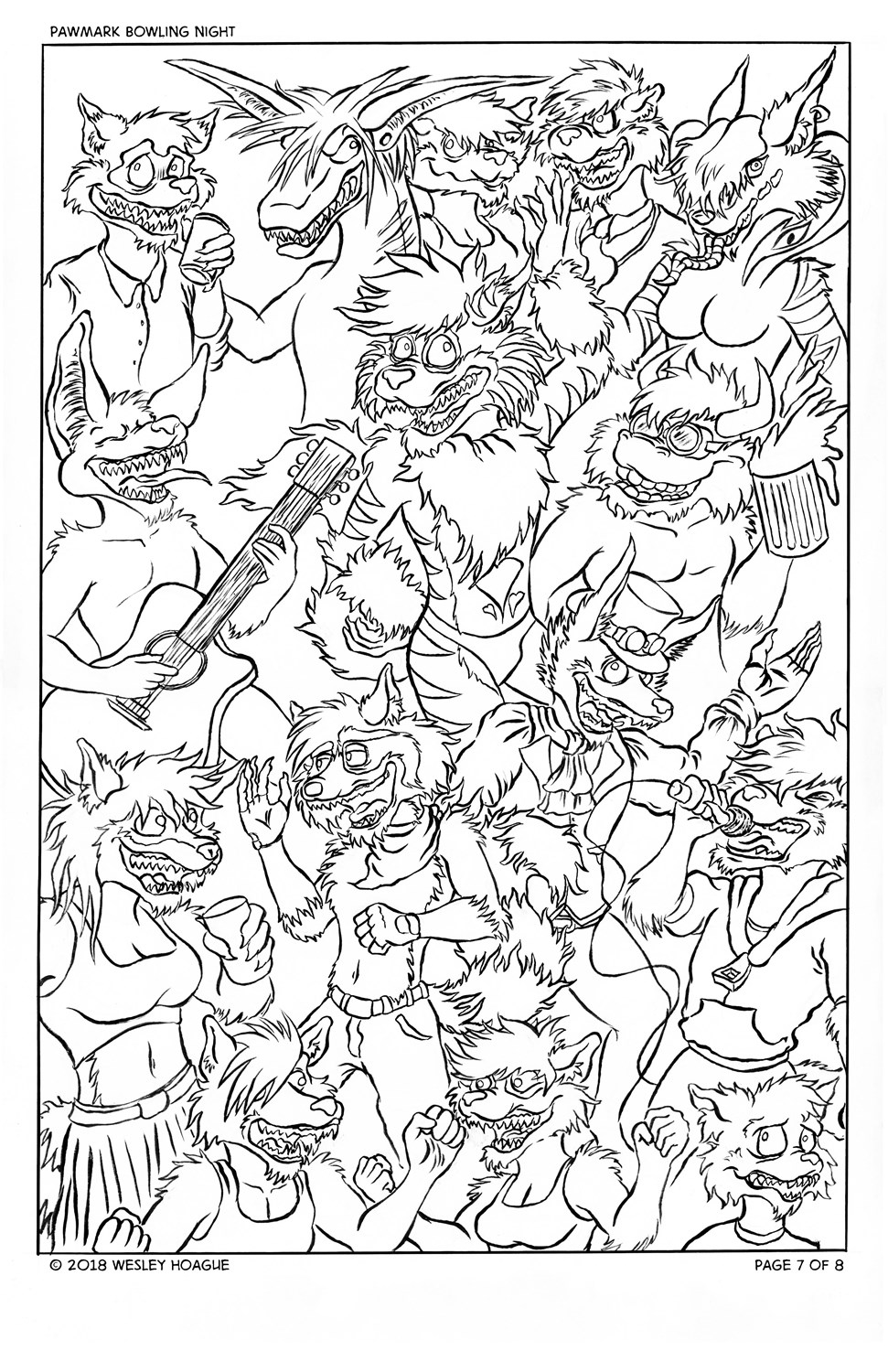 Pawmark Bowling Night by Antiquity-Varmint