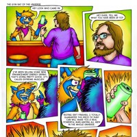 The Gym Rat of the Universe (colored Version) by Antiquity-Varmint
