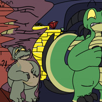 Spontaneous Dragonification! (2020) by Axolotlthon