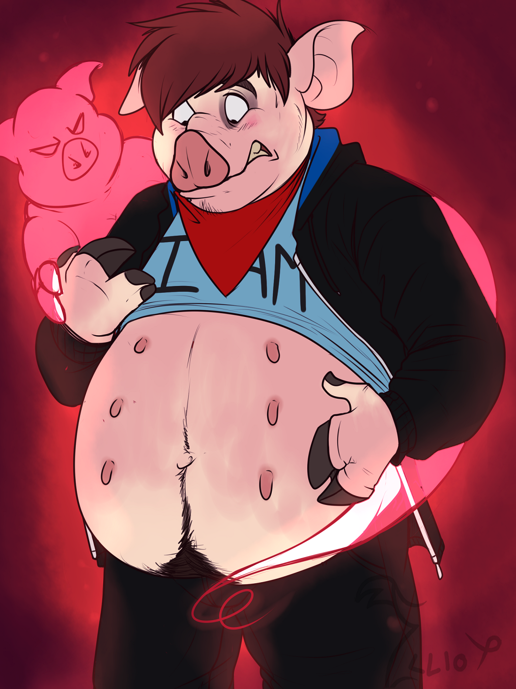 Feeling pig-ish by BinturongBoss