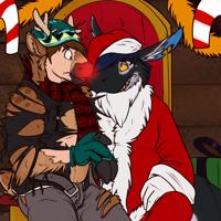 Santa's grotto by BinturongBoss