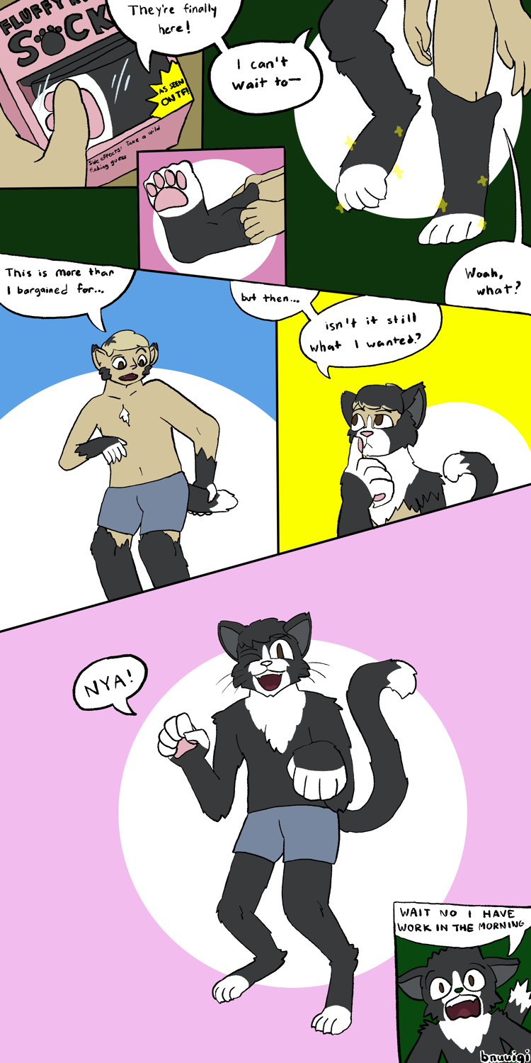 Cat Socks by bnuuigi