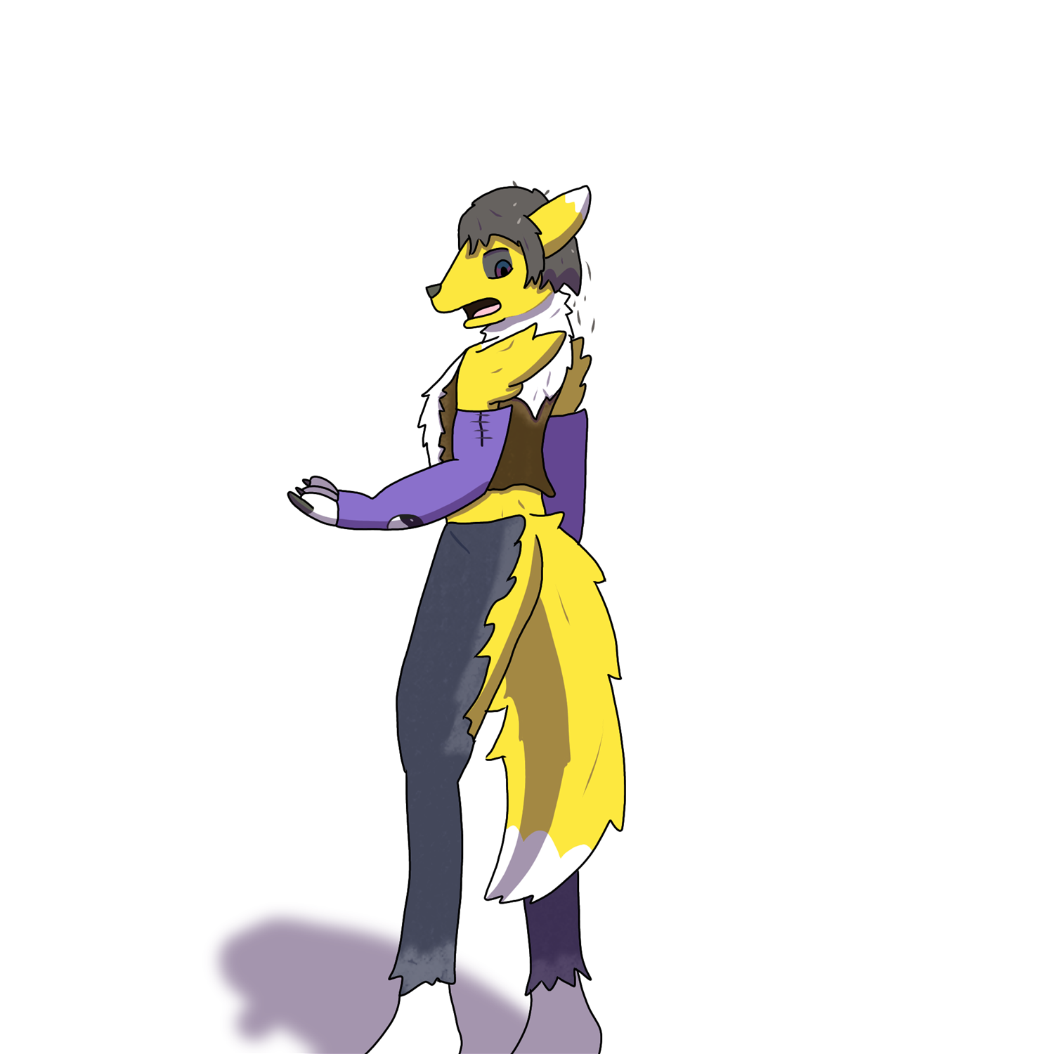Octransfur 2023 Day 2: Renamon by Briandabluefox 