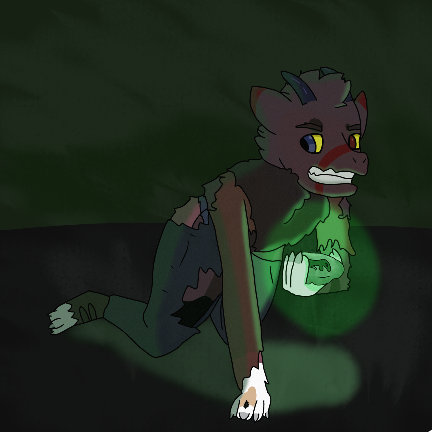 Octransfur 2023 Day 4: The Ancient Artifact by Briandabluefox 