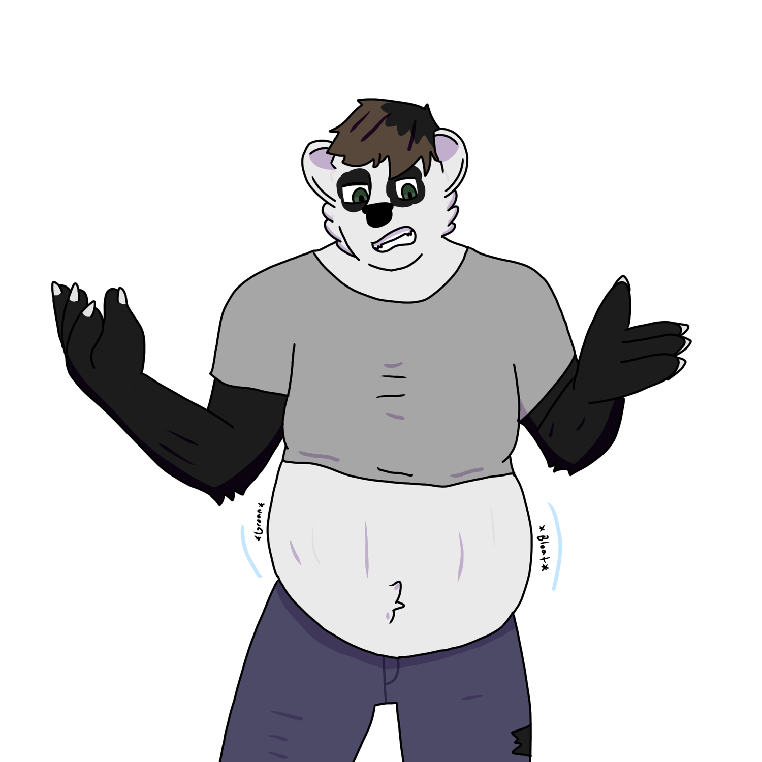 Octransfur 2023 Day 19: Panda by Briandabluefox 
