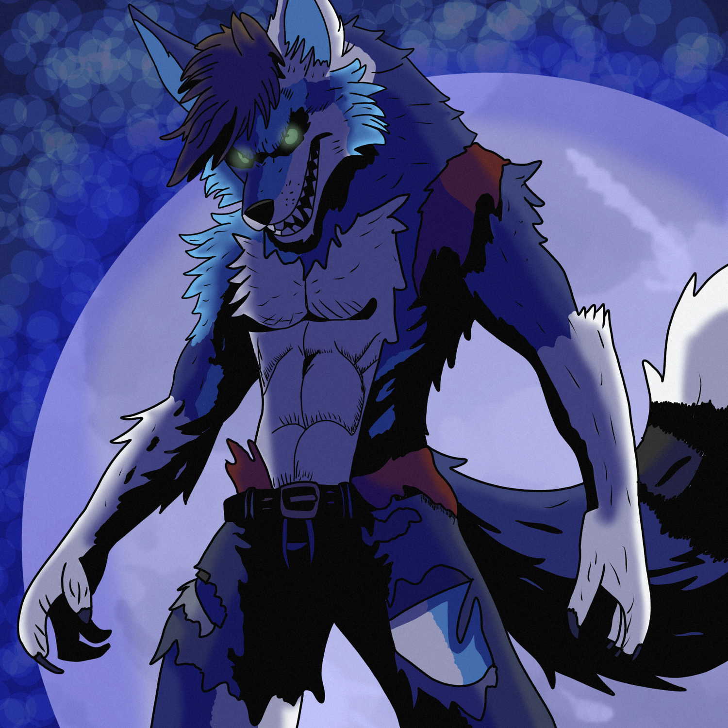 BriandaWerefox by Briandabluefox 