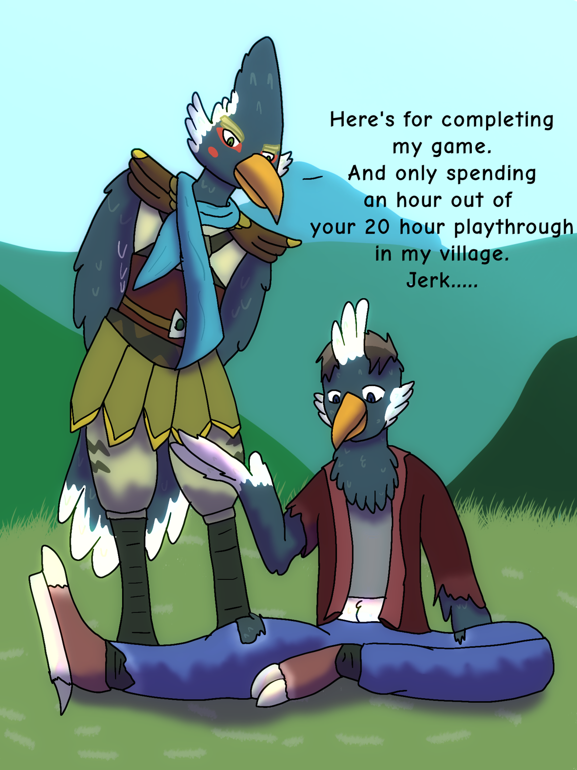 Completion Reward (Revali TF) by Briandabluefox 