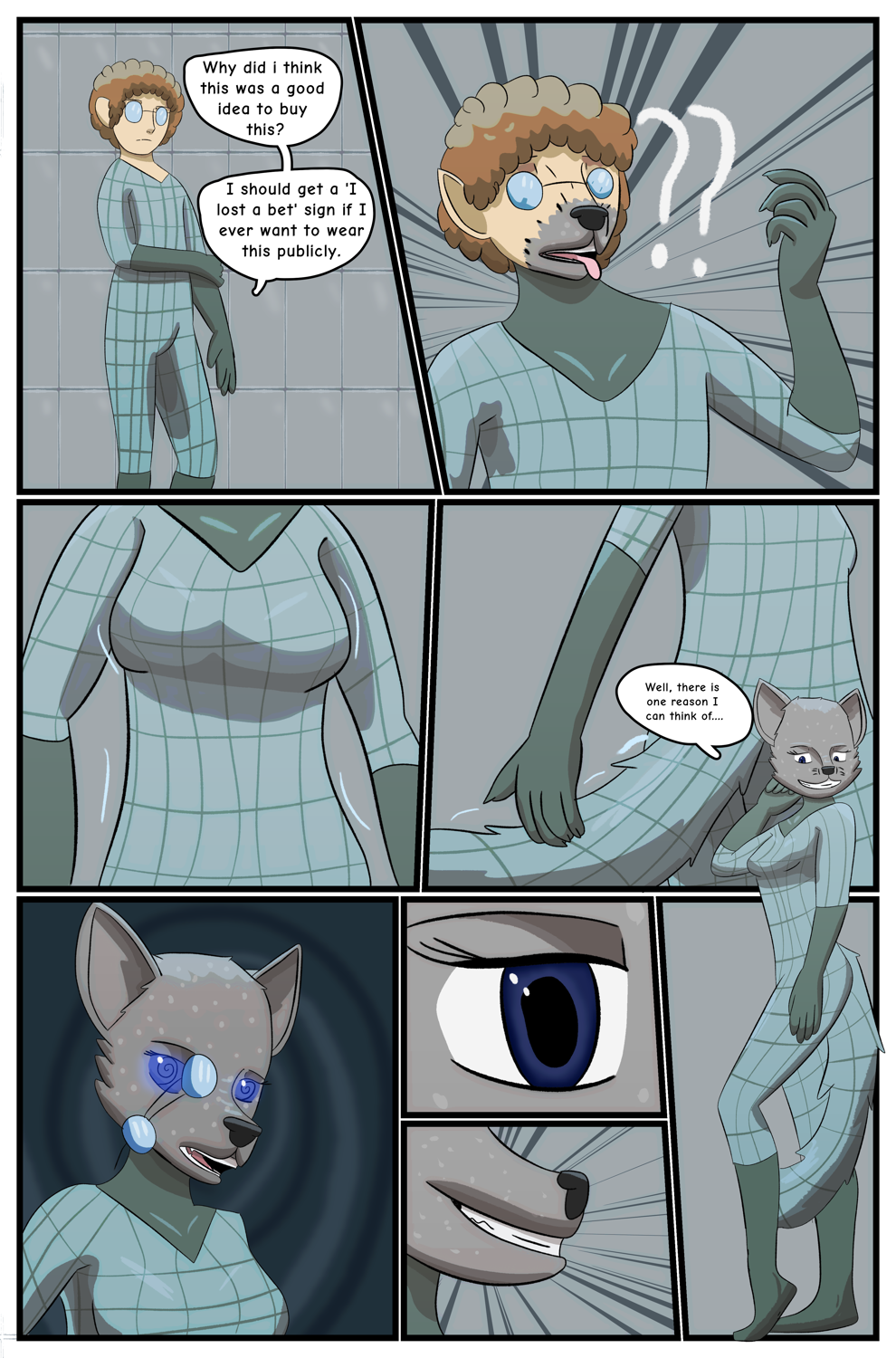 Stupid Outfit (Cat TF/TG) by Briandabluefox 