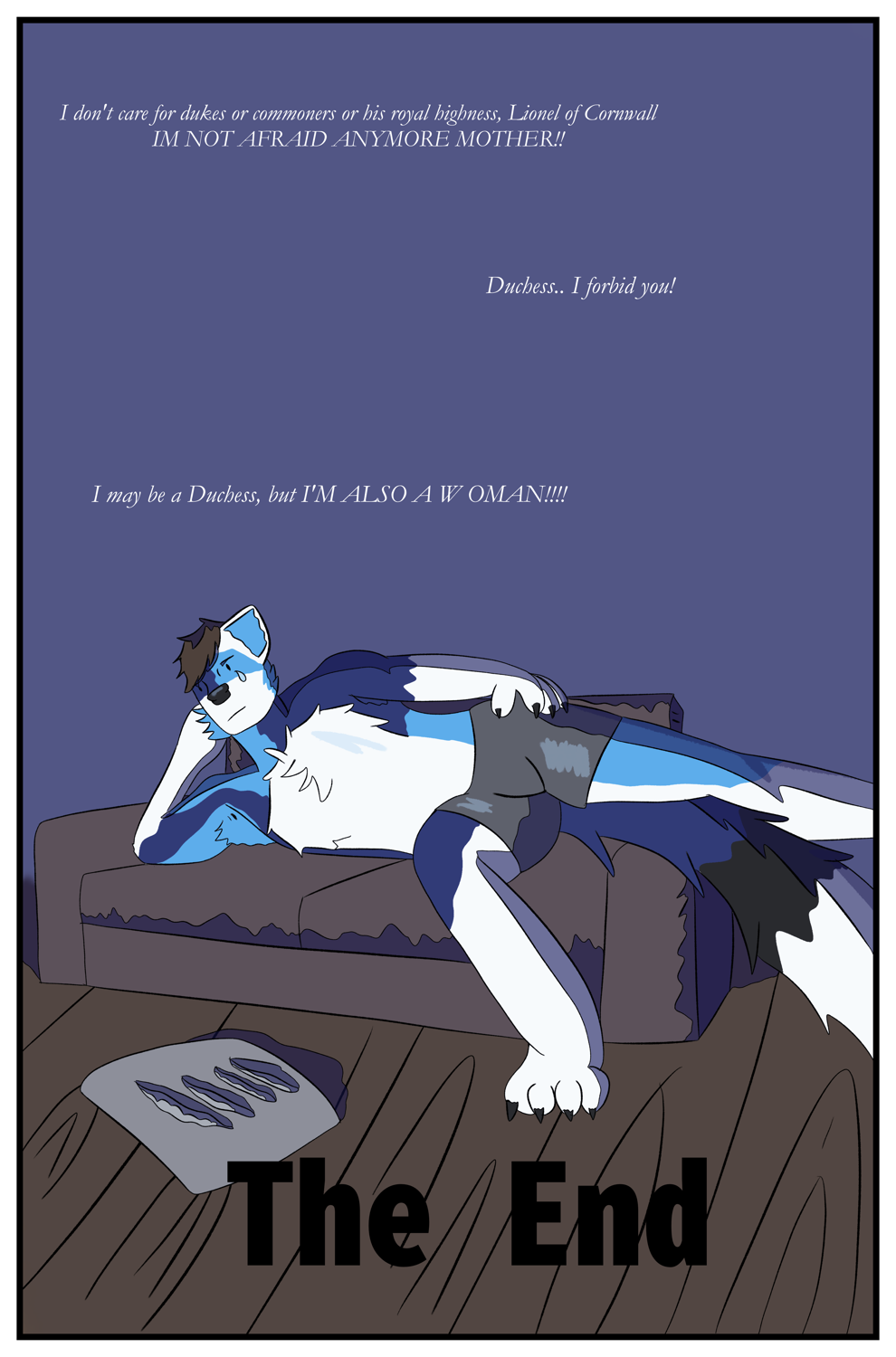 A Terrible Time for Gaming (Fox Sona TF) by Briandabluefox 