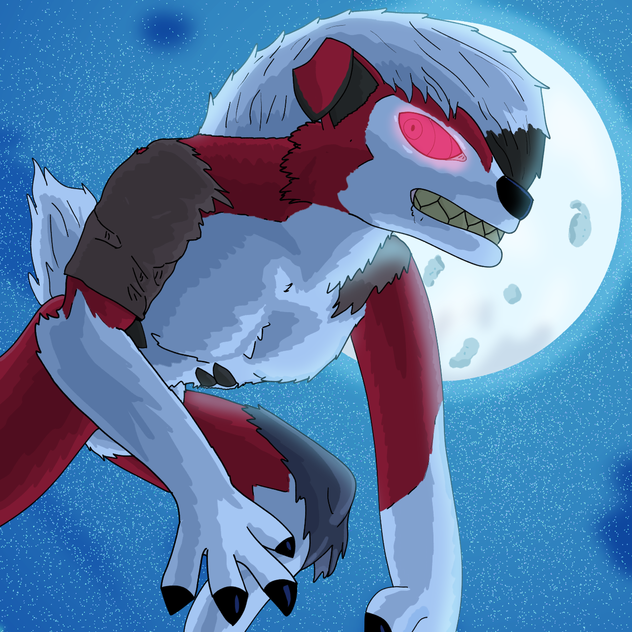 Another Lycanroc TF by Briandabluefox 