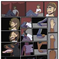 Demon Dogs (Feral German Shepherd TF Comic) by Briandabluefox 
