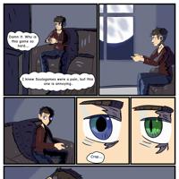 A Terrible Time for Gaming (Fox Sona TF) by Briandabluefox 