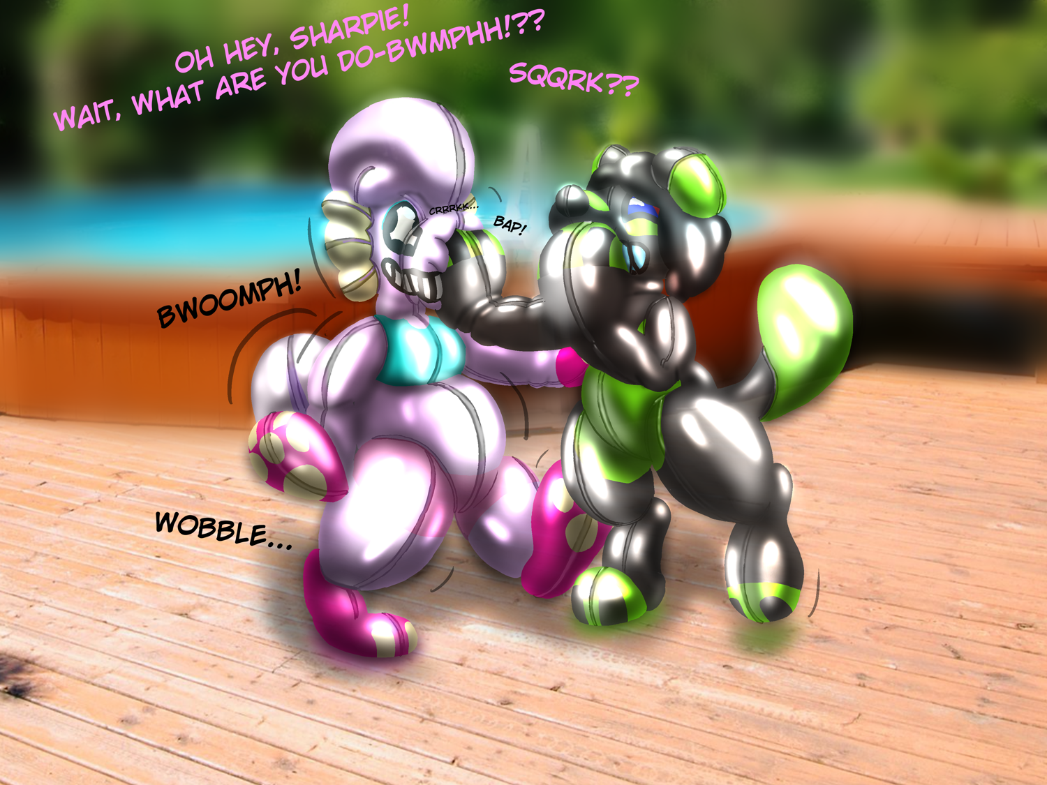 Bwoomp Bap! by Captainmackerel