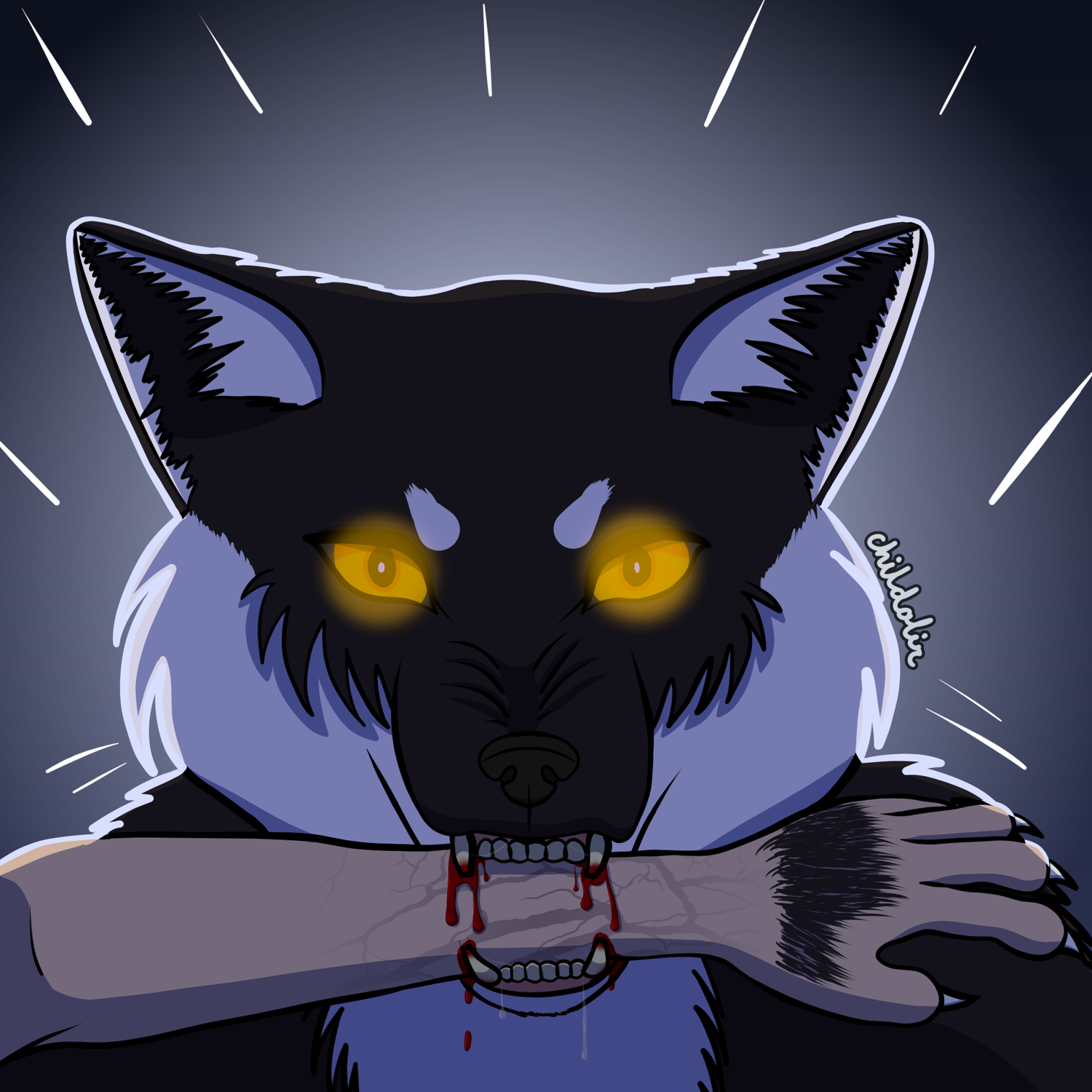The Infectious Bite by Childolir