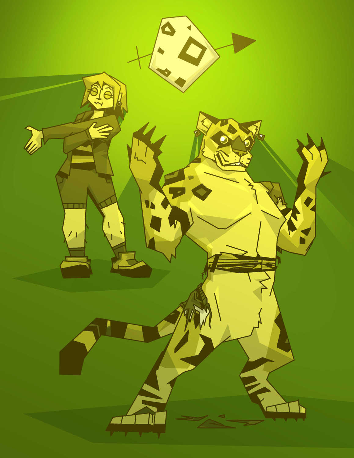 Jaguar Anthro ftm by Croissantdeau