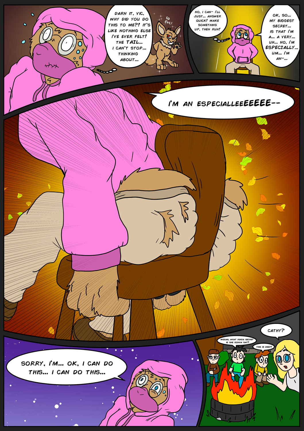 Catheevee Comic by Drigil