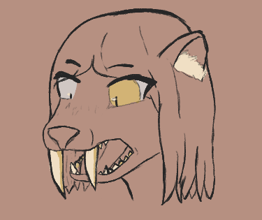 sabertooth head tf by Gigi