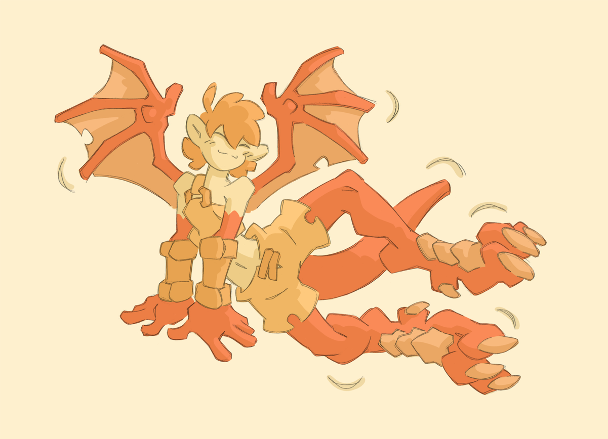 Drowsy Dragon by Hukeng