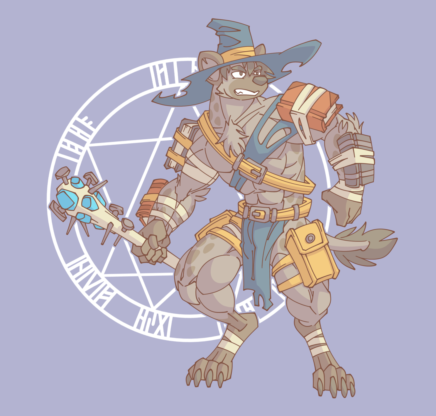 Gnoll Wizard by Hukeng