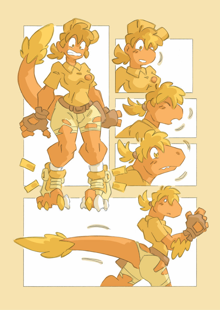 Pizza Raptor by Hukeng