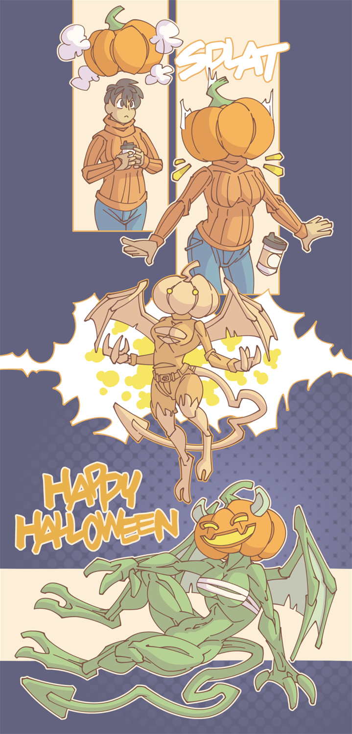 Pumpkin Spice Devil by Hukeng