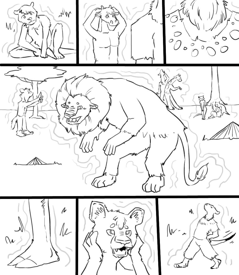 Meanwhile in a Serengeti park by Ichihara-chan