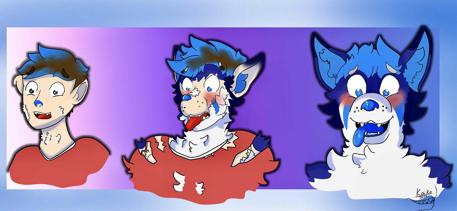 A floofy  change!~ by Kaikotheshark