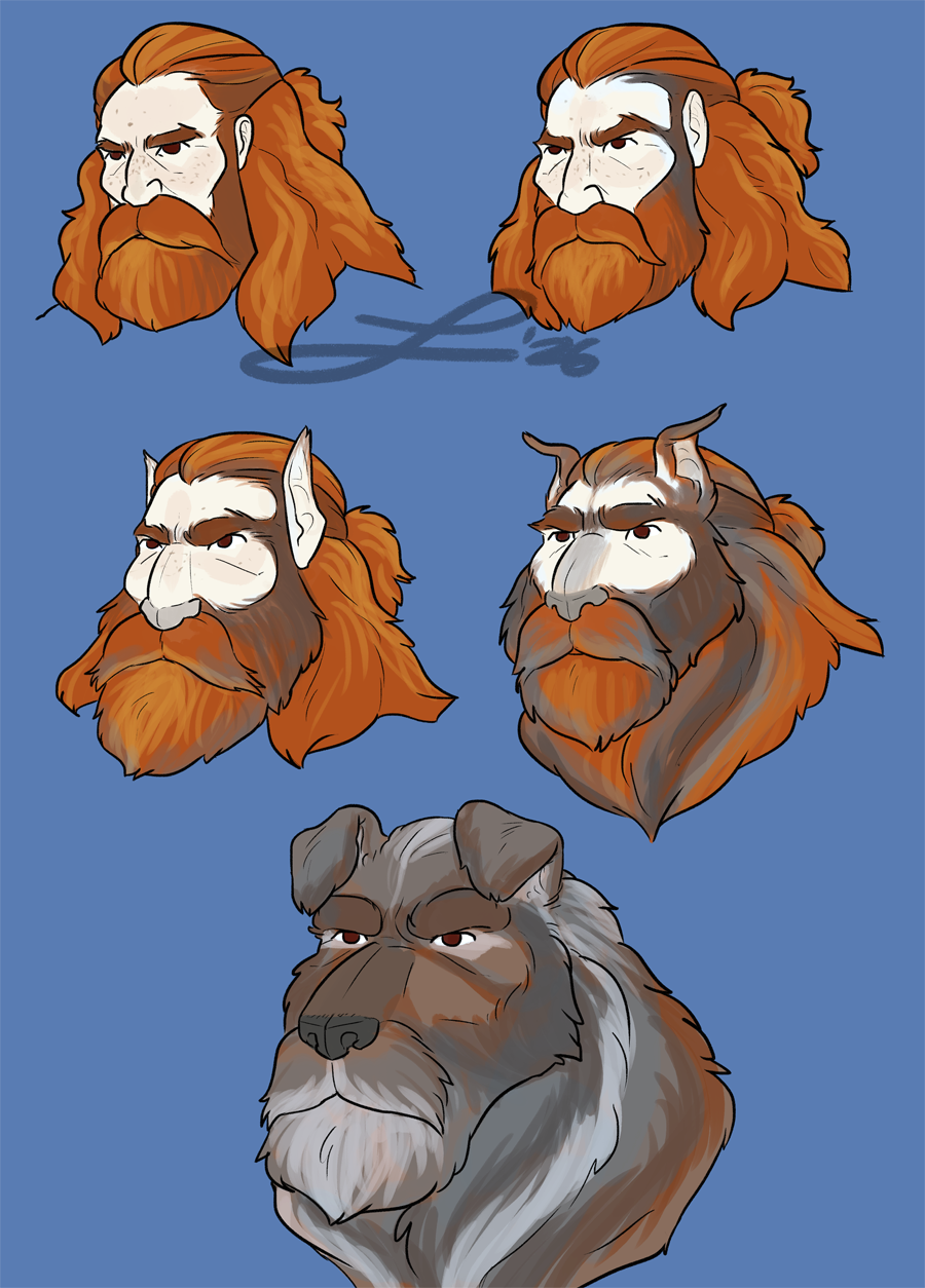 From Red(head) to Silver(fox) by Lakhanto