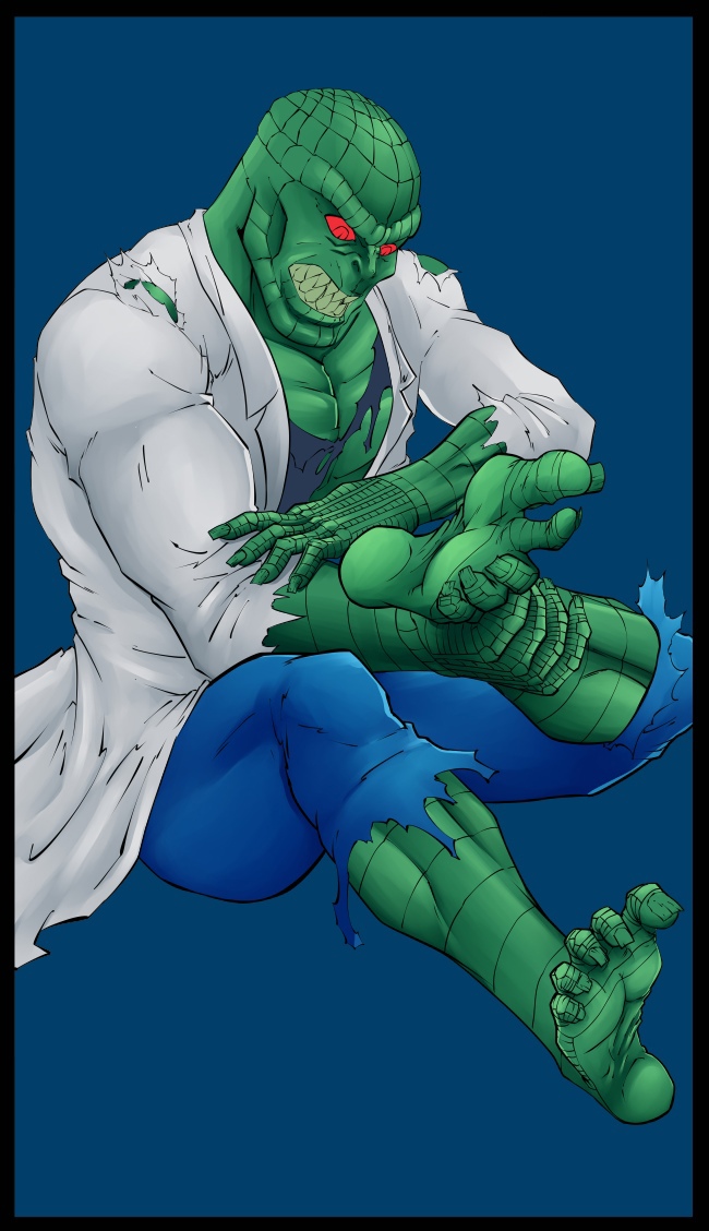 The Lizard Transformation by Monstergirlshideout